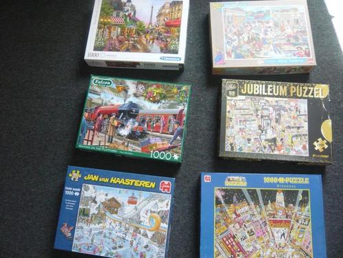 legpuzzels 1000 st., Hobby en Vrije tijd, Denksport en Puzzels, Zo goed als nieuw, Legpuzzel, 500 t/m 1500 stukjes, Ophalen of Verzenden