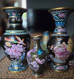 Cloisonné Vazen Set, Ophalen of Verzenden