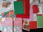 materiaal om kaarten te maken , thema kerst, Hobby en Vrije tijd, Kaarten | Zelf maken, Ophalen of Verzenden, Nieuw, Kerst