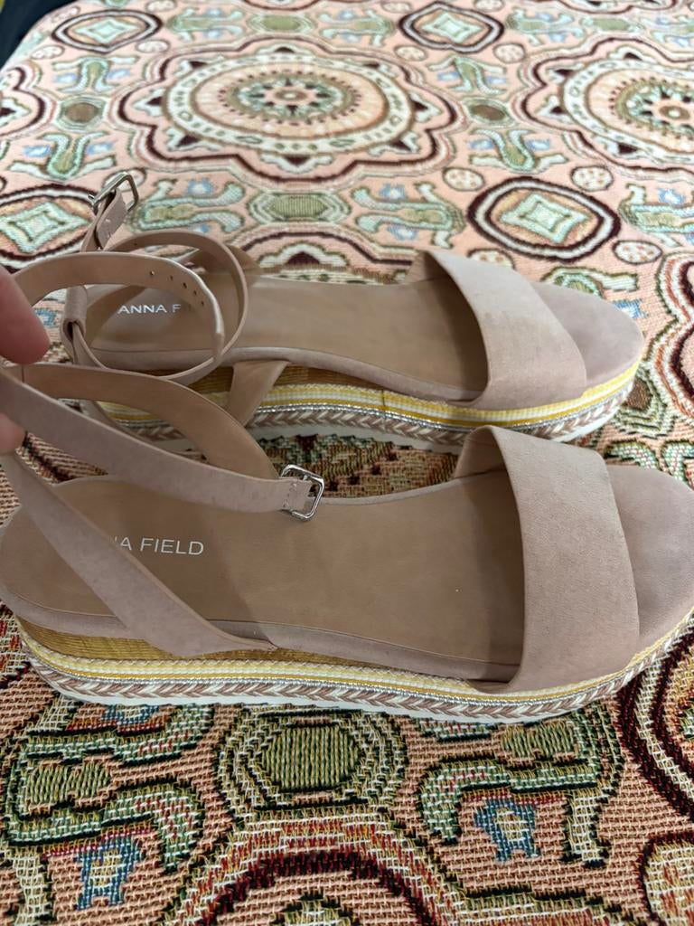 Sandalen Anna Field maat 40, Anna Field, Roze, Gedragen, Sandalen of Muiltjes