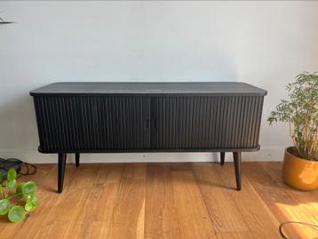 Zuiver Barbier Dressoir Zwart Eikenhout beschikbaar voor biedingen