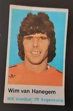 WK VOETBAL 78 Argentinië Wim van Hanegem, Verzamelen, Ophalen of Verzenden, Gebruikt, Poster, Plaatje of Sticker