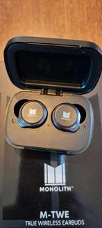 Monolith M-TWE true wireless earbuds / Koptelefoons, Overige merken, Bluetooth, Nieuw, Op oor (supra aural)