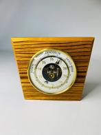 Vintage barometer in houten frame - weerstation - Nederlands, Audio, Tv en Foto, Weerstations en Barometers, Zo goed als nieuw