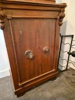 Antieke kluis brandkast, Antiek en Kunst, Ophalen