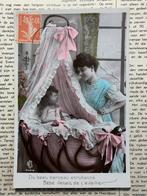 1910 Moeder en dochter, Ophalen of Verzenden, Voor 1920, Gelopen, Kinderen