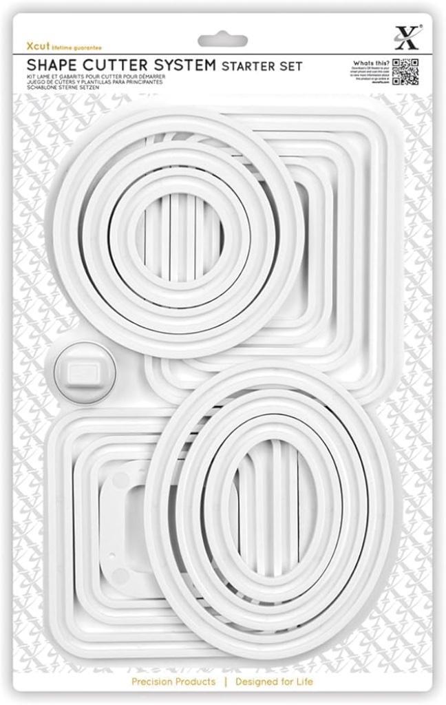 Xcut shape cutter starter set,snijden zonder machine., Hobby en Vrije tijd, Kaarten | Zelf maken, Nieuw, Pons of Mal, Overige thema's