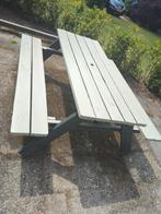 Picknick bank hout, Ophalen