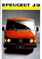 Folder Peugeot J9 1986, Ophalen of Verzenden, Gelezen, Peugeot