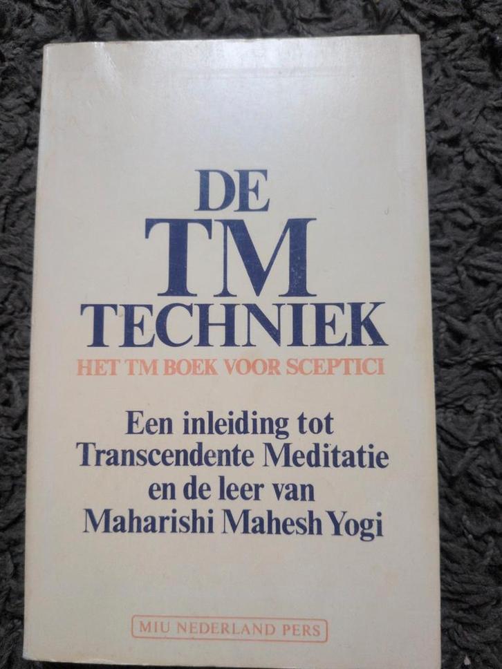 De TM Techniek - Boek over Transcendente Meditatie, Boeken, Advies, Hulp en Training, Gelezen, Ophalen of Verzenden