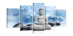 Nieuw * 5 Luik van Canvas * Buddha Blauwe Lucht 200x100cm, Ophalen of Verzenden