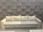 STEIGERHOUT SHOWROOM LEEGVERKOOP TOT WEL 80% KORTING TUINSET, Gebruikt, Steigerhout, Ophalen of Verzenden, Eettafel