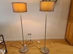 2 vloerlampen, Huis en Inrichting, Ophalen, Zo goed als nieuw, Stof, 100 tot 150 cm