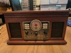 Mooie bijna nieuwe retro platenspeler. Heeft 6 verschillende, Ophalen, Zo goed als nieuw, Overige merken