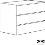 Ivar kasten gezocht, Gebruikt, 3 of 4 laden, Minder dan 100 cm, Modern