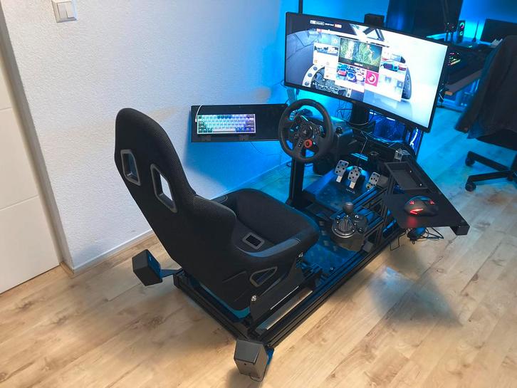 Complete Racing Sim - Zo goed als nieuw!, Spelcomputers en Games, Spelcomputers | Overige, Zo goed als nieuw, Ophalen