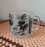 Theeglas Mickey Mouse, Verzamelen, Disney, Mickey Mouse, Ophalen of Verzenden, Servies