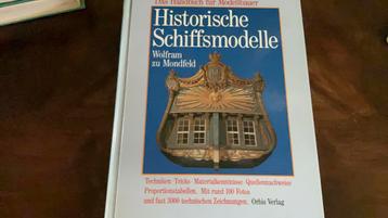 Historische scheepsmodellen, handboek model bouwer beschikbaar voor biedingen