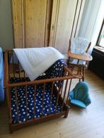Vintage box, kinderstoel en toebehoren, Kinderen en Baby's, Boxen, Ophalen, Gebruikt