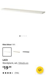 Ikea LACK wandplank 190 cm, Huis en Inrichting, Woonaccessoires | Wandplanken en Boekenplanken, Ophalen of Verzenden, Zo goed als nieuw