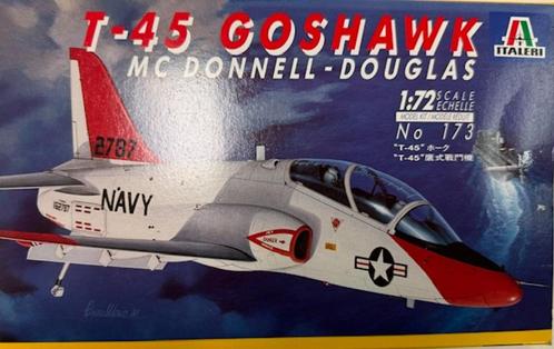 Coelianmodels, Italeri, 173, T-45 Goshawk, 1/72 € 13,99, Hobby en Vrije tijd, Modelbouw | Vliegtuigen en Helikopters, Nieuw, Vliegtuig