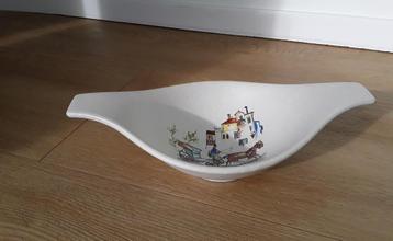 Vintage West Germany schaal, 26cm lang  beschikbaar voor biedingen