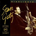 Stan Getz – Highlights _ The Best Of The Verve Years, Vol.2, Ophalen of Verzenden, 1980 tot heden, Zo goed als nieuw, Jazz