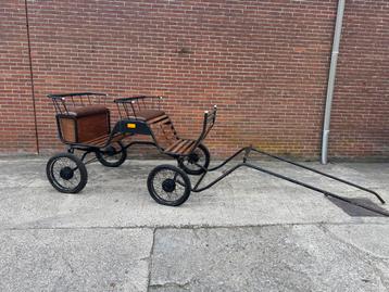 Paarden koets menwagen pony beschikbaar voor biedingen