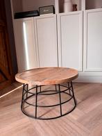 Salontafel Moodscollection Stin013 Mangohout (Rond), 50 tot 100 cm, Rond, Ophalen of Verzenden, Zo goed als nieuw