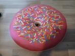 Grote donut knuffel kussen, Ophalen of Verzenden, Gebruikt, Roze, Rond
