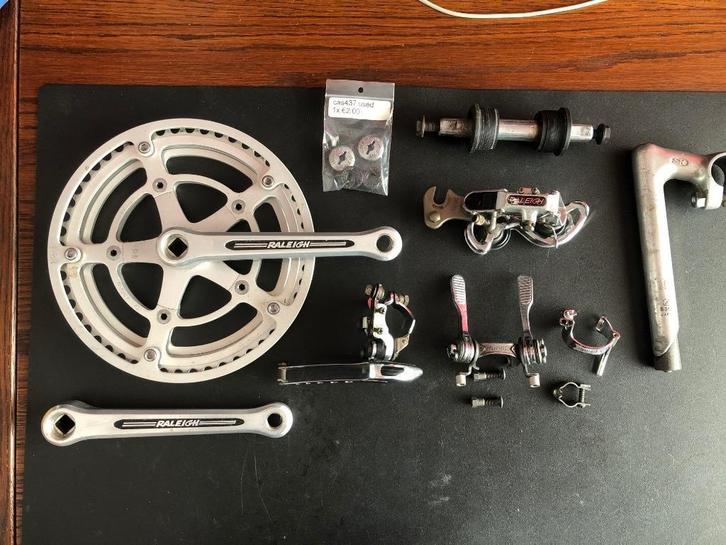 Raleigh Grand Prix aandrijving onderdelen, Fietsen en Brommers, Fietsen | Oldtimers, Jaren '60 of nieuwer, Ophalen