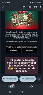 Kerst toppers 22 december Voucher 2de kaart gratis, Eén persoon