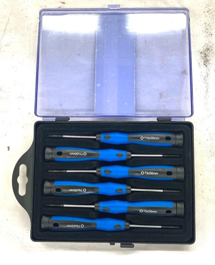 Precisie schroevendraaiers HANDSON torx set., Auto diversen, Autogereedschap, Zo goed als nieuw, Ophalen of Verzenden