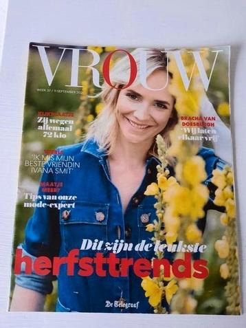 VROUW Tijdschrift Bracha van Doesburgh Cover Interview 2021 beschikbaar voor biedingen