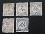 Nederland 1921-1938 - nvph diverse - Portzegels, Postzegels en Munten, Postzegels | Nederland, Verzenden, T/m 1940, Gestempeld