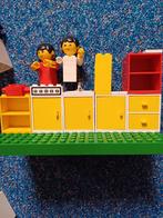 LEGO KEUKENTJE, met figuurtjes, kastjes, pannetjes in emmer., Overige merken, Ophalen of Verzenden, Zo goed als nieuw