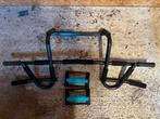 Pull up bar + opdruk steunen, Verzenden, Zo goed als nieuw, Oprekstang