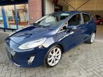Ford Fiesta 1.0 EcoBoost Titanium (bj 2020, automaat), Auto's, Euro 6, Blauw, 620 kg, Bedrijf