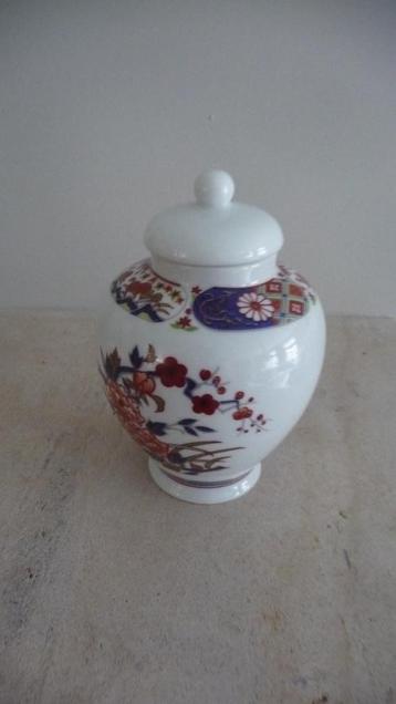Gemberpotje met bloemen - 14 cm beschikbaar voor biedingen