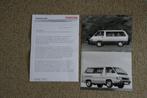 2 x Persfoto + persbericht Toyota model F (02-1987) (38), Ophalen of Verzenden, Nieuw, Toyota