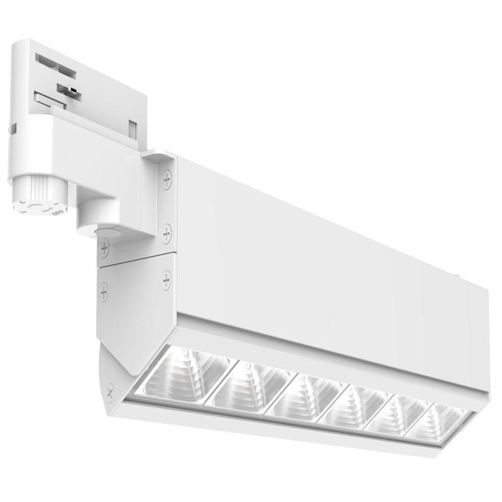3-FASE RAILSPOT 60W WIT, Huis en Inrichting, Lampen | Spots, Ophalen of Verzenden