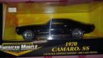 Ertle American Muscle 1970 Camaro SS, Hobby en Vrije tijd, Modelauto's | 1:18, Ophalen of Verzenden, Zo goed als nieuw, Auto, ERTL