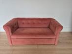 Mooi zo goed als nieuw velvet kinder bankje, Ophalen, Zo goed als nieuw, Overige typen