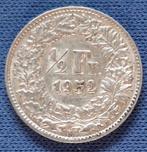 Zwitserland ½ franc 1952 Km 23, Verzenden, Overige landen, Losse munt, Zilver