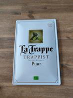 La trappe reclame bord, Ophalen of Verzenden, Zo goed als nieuw, Reclamebord, Plaat of Schild, La Trappe