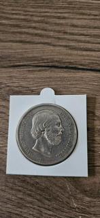 Zilveren rijksdaalder 1870 Willem lll Topkwaliteit zie foto, Postzegels en Munten, Munten | Nederland, Koning Willem III, Zilver