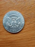 Amerika halve Dollar 1969 zilver United States of America, Postzegels en Munten, Munten | Amerika, Zilver, Losse munt, Verzenden
