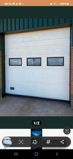 Garagedeur roldeur sectionaaldeur, Doe-het-zelf en Verbouw, Deuren en Horren, Ophalen, Gebruikt, Garagedeur, 120 cm of meer