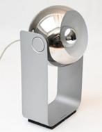 Heel mooie chroom Space age / eyeball tafellamp van Massive, Design, Ophalen of Verzenden, Zo goed als nieuw, Metaal