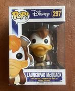 Funko Pop Disney - Launchpad McQuack nr 297, Ophalen of Verzenden, Overige figuren, Nieuw, Beeldje of Figuurtje
